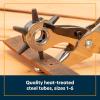 Weaver Leather Supply German Made Revolving Leather Hole Punch Tool, Adjustable Rust-Resistant Punch Pliers, Hole Maker for Belts, Gaskets, and More