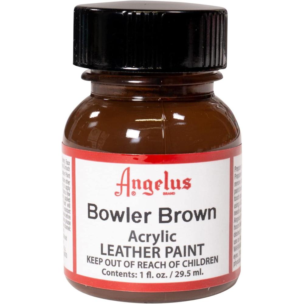 image:imageAngelus Leather Paint 1 Oz RedBowler Brown