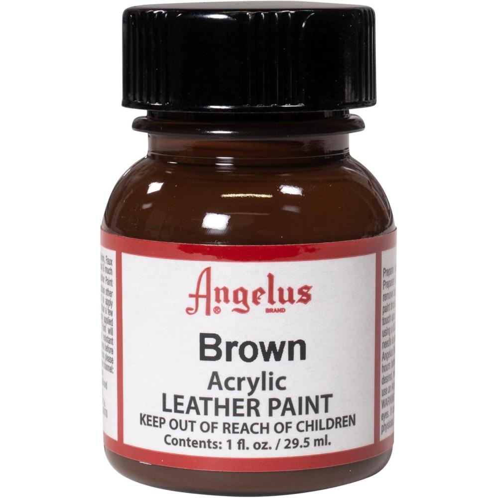 image:imageAngelus Leather Paint 1 Oz RedBrown