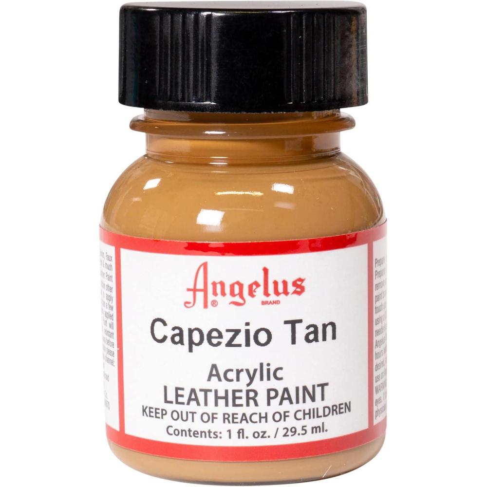 image:imageAngelus Leather Paint 1 Oz RedCapezio Tan