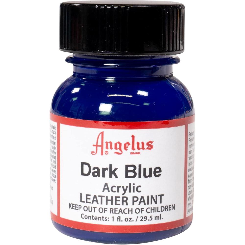 image:imageAngelus Leather Paint 1 Oz RedDark Blue