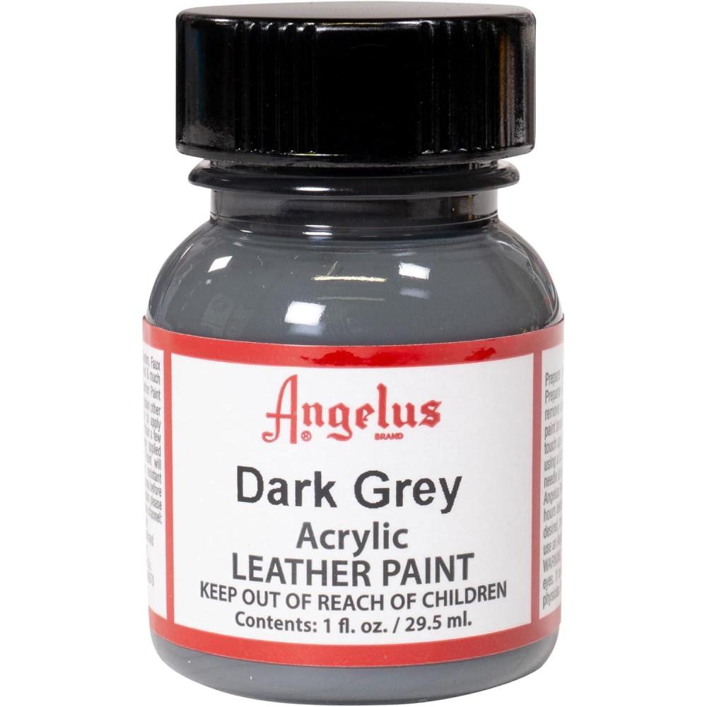 image:imageAngelus Leather Paint 1 Oz RedDark Grey