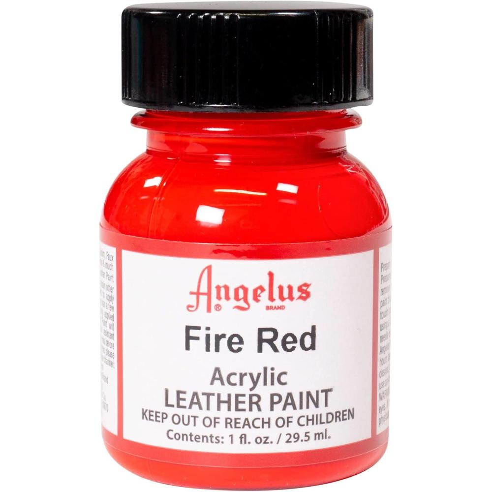 image:imageAngelus Leather Paint 1 Oz RedFire Red