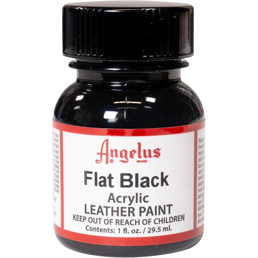 image:imageAngelus Leather Paint 1 Oz RedFlat Black