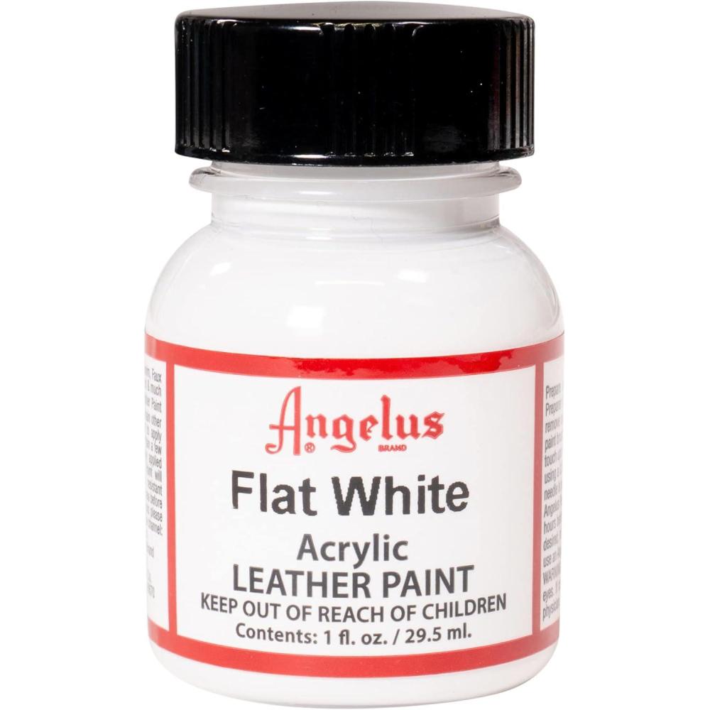 image:imageAngelus Leather Paint 1 Oz RedFlat White