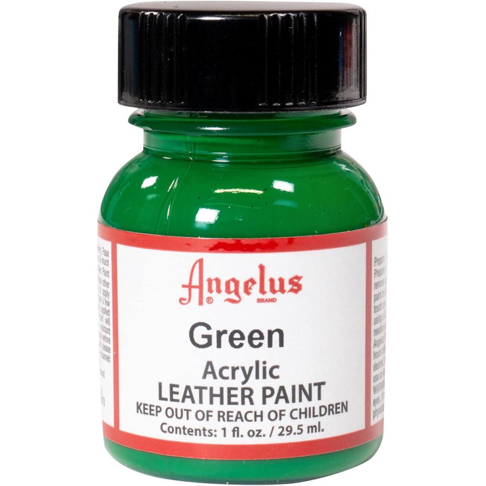 image:imageAngelus Leather Paint 1 Oz RedGreen