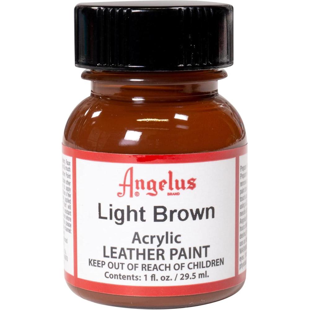 image:imageAngelus Leather Paint 1 Oz RedLight Brown