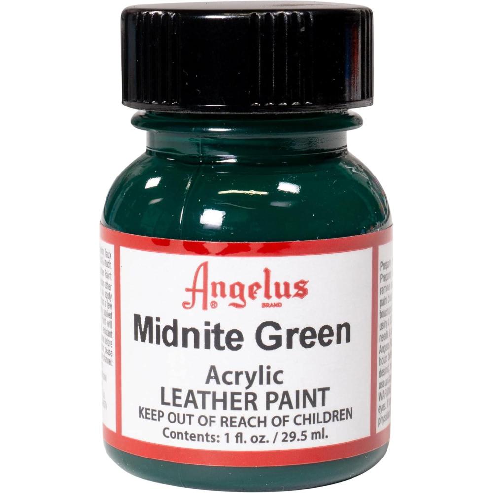 image:imageAngelus Leather Paint 1 Oz RedMidnight Green