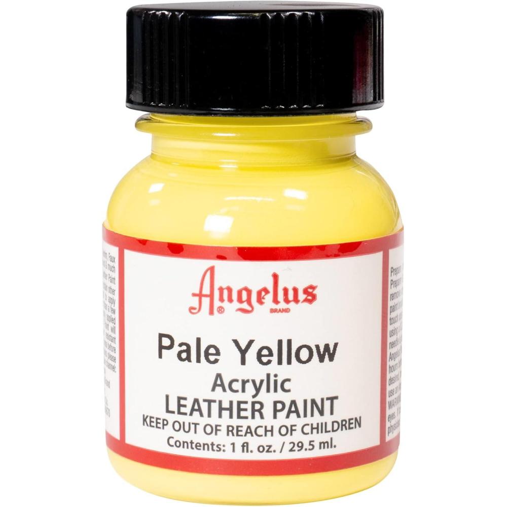 image:imageAngelus Leather Paint 1 Oz RedPale Yellow