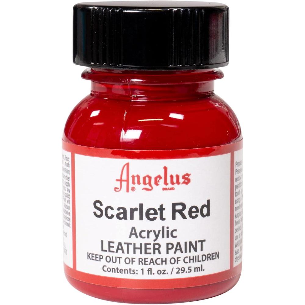 image:imageAngelus Leather Paint 1 Oz RedScarlet
