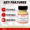 Angelus Leather Paint 1 Oz Red(Beige Taupe)