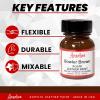Angelus Leather Paint 1 Oz Red(Bowler Brown)