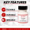 Angelus Leather Paint 1 Oz Red(Cream)