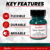 Angelus Leather Paint 1 Oz Red(Dark Green)