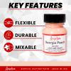 Angelus Leather Paint 1 Oz Red(Georgia Peach)