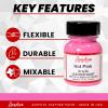 Angelus Leather Paint 1 Oz Red(Hot Pink)