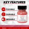 Angelus Leather Paint 1 Oz Red(Mauve)