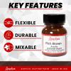 Angelus Leather Paint 1 Oz Red(Rich Brown)