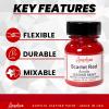 Angelus Leather Paint 1 Oz Red(Scarlet)