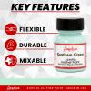 Angelus Leather Paint 1 Oz Red(Seafoam Green)