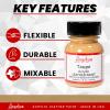 Angelus Leather Paint 1 Oz Red(Taupe)