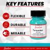 Angelus Leather Paint 1 Oz Red(Turquoise)