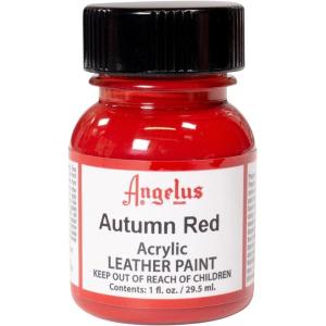 Angelus Leather Paint 1 Oz Red(Autumn Red)