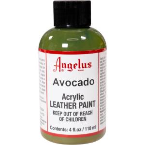 Angelus Leather Paint 1 Oz Red(Avocado Green)