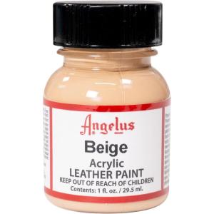 Angelus Leather Paint 1 Oz Red(Beige)