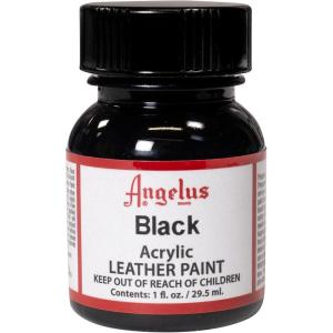 Angelus Leather Paint 1 Oz Red(Black)