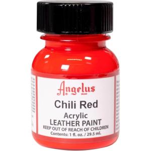 Angelus Leather Paint 1 Oz Red(Chili Red)