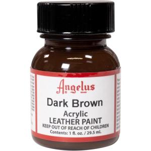 Angelus Leather Paint 1 Oz Red(Dark Brown)