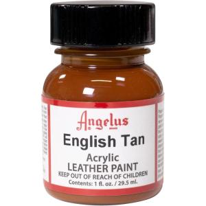 Angelus Leather Paint 1 Oz Red(English Tan)