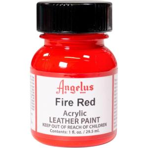 Angelus Leather Paint 1 Oz Red(Fire Red)