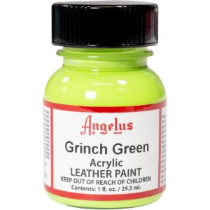 Angelus Leather Paint 1 Oz Red(Grinch Green)