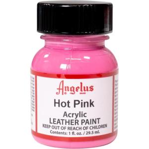 Angelus Leather Paint 1 Oz Red(Hot Pink)