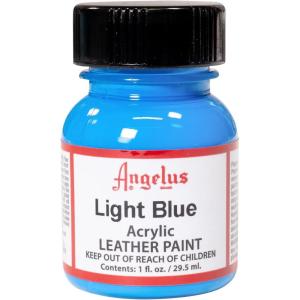 Angelus Leather Paint 1 Oz Red(Light Blue)