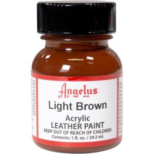 Angelus Leather Paint 1 Oz Red(Light Brown)