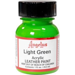 Angelus Leather Paint 1 Oz Red(Light Green)