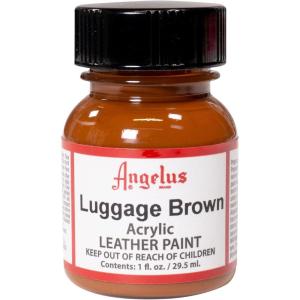 Angelus Leather Paint 1 Oz Red(Luggage Brown)