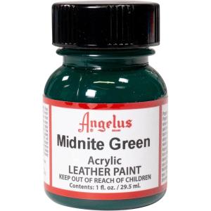 Angelus Leather Paint 1 Oz Red(Midnight Green)