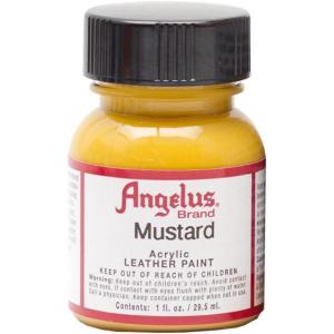 Angelus Leather Paint 1 Oz Red(Mustard)