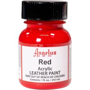 Angelus Leather Paint 1 Oz Red(Red)