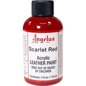 Angelus Leather Paint 1 Oz Red(Scarlet Red)