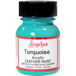 Angelus Leather Paint 1 Oz Red(Turquoise)
