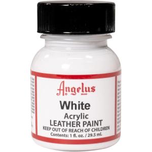 Angelus Leather Paint 1 Oz Red(White)