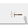 Weaver Leather Jeremiah Watt French Shoe Hammer Steel/Wood