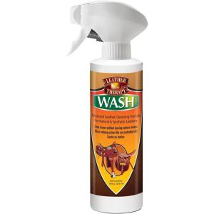 Leather Therapy Wash, Premium Cleaner & Moisturizer for Natural and Synthetic Leather, 16oz(16 Fl Oz (Pack of 1))