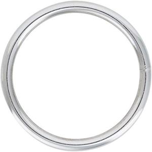 Weaver Leather #2 O-Ring (Nickel Plated)(2″)