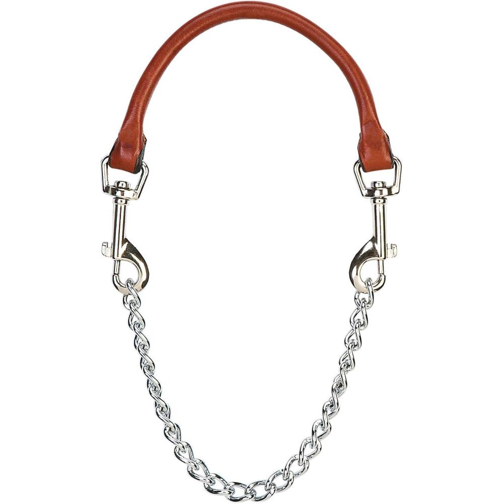 image:imageWeaver Leather Livestock Leather amp Chain Goat Collar